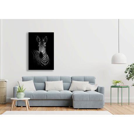 Canvas Wall Art - The zebra
