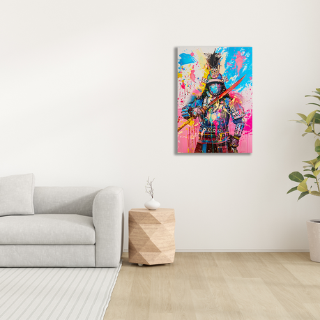 Wall Art Canvas - Street Art Warrior