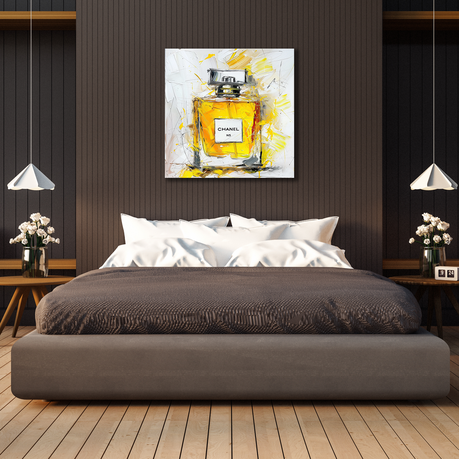 Wall Art Canvas - Popart Chanel N5