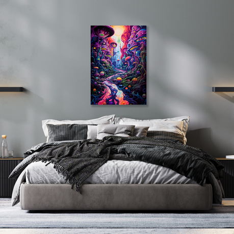 Wall Art Canvas - Alien landscape