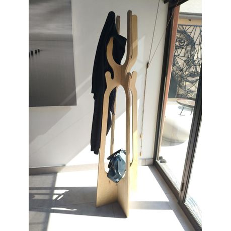 Birch Plywood Coat Hanger