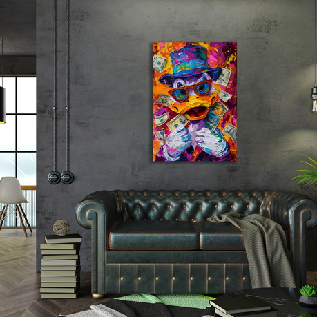Wall Art Canvas - Scrooge