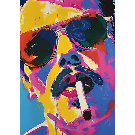 Wall Art Canvas - Popart Smokes