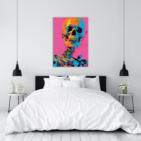 Wall Art Canvas - Skeleton