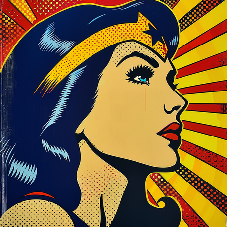 Wall Art Canvas - Wonder Woman