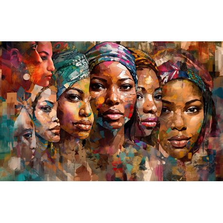 Wall Art Canvas - We Are Africa Beauty
