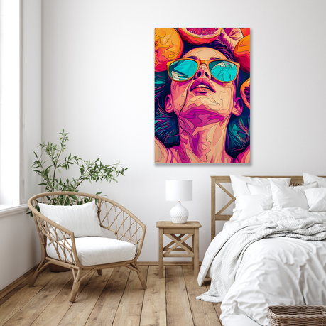 Wall Art Canvas - Popart Shades of Summer