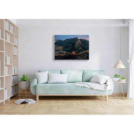Wall Art Canvas - Cape Town at Dusk