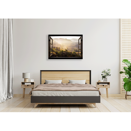 Wall Art Canvas - View from Window