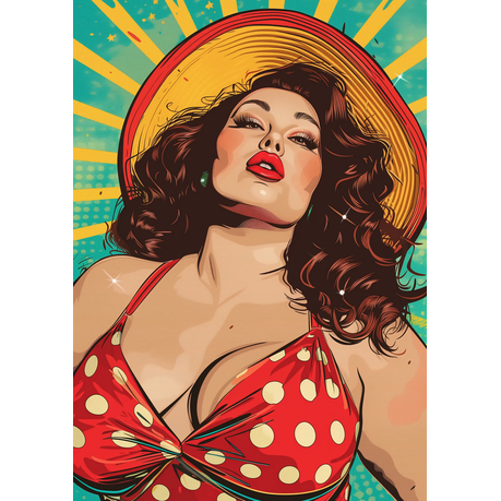 Wall Art Canvas - Popart Summer Vibes