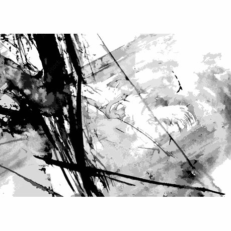 Wall Art Canvas - Abstract Ink Paint Vector Background