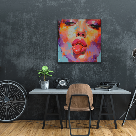 Wall Art Canvas - Abstract Me Myself and I