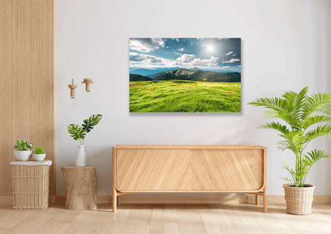 Wall Art Canvas - Mountain Valley