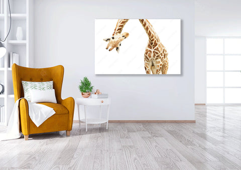 Wall Art Canvas - Giraffe
