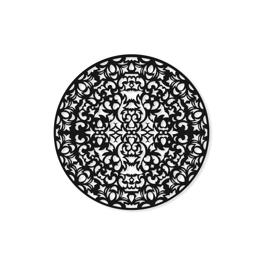 Aluminum Decorative Screen - Geometric Abstract Pattern Circular