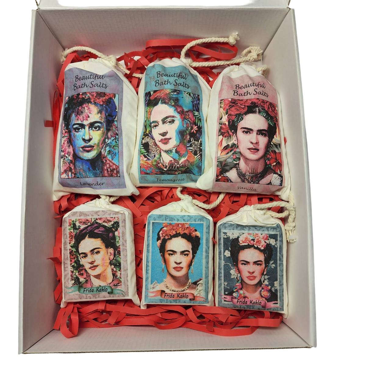 Frida Kahlo Bath Salts and Soap Set