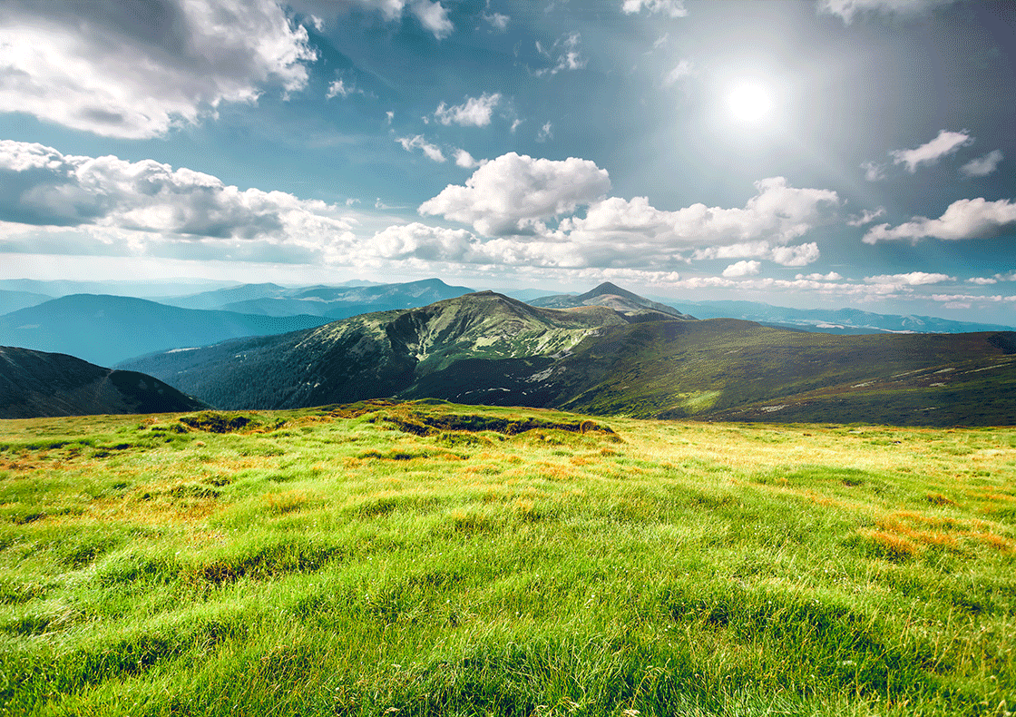 Wall Art Canvas - Mountain Valley