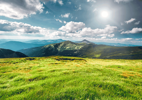 Wall Art Canvas - Mountain Valley