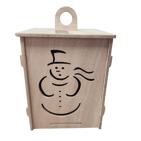 Christmas Lantern - Snowman