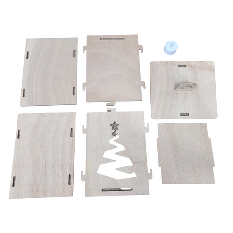 Christmas Lantern - Christmas Tree 1