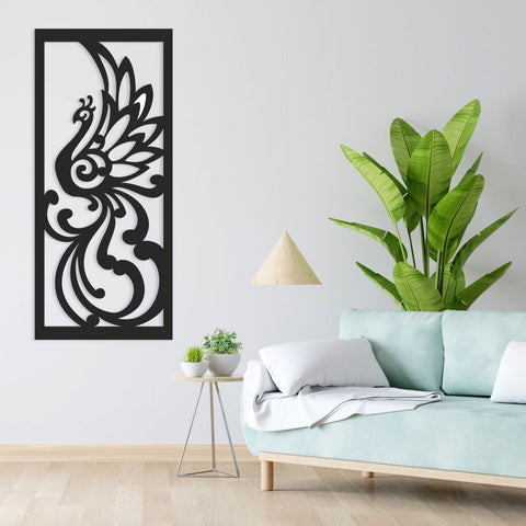 Aluminum Decorative Screen - Song Bird - 145 L x 63.4 W cm