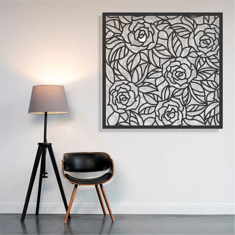 Aluminum Decorative Screen - Daisy